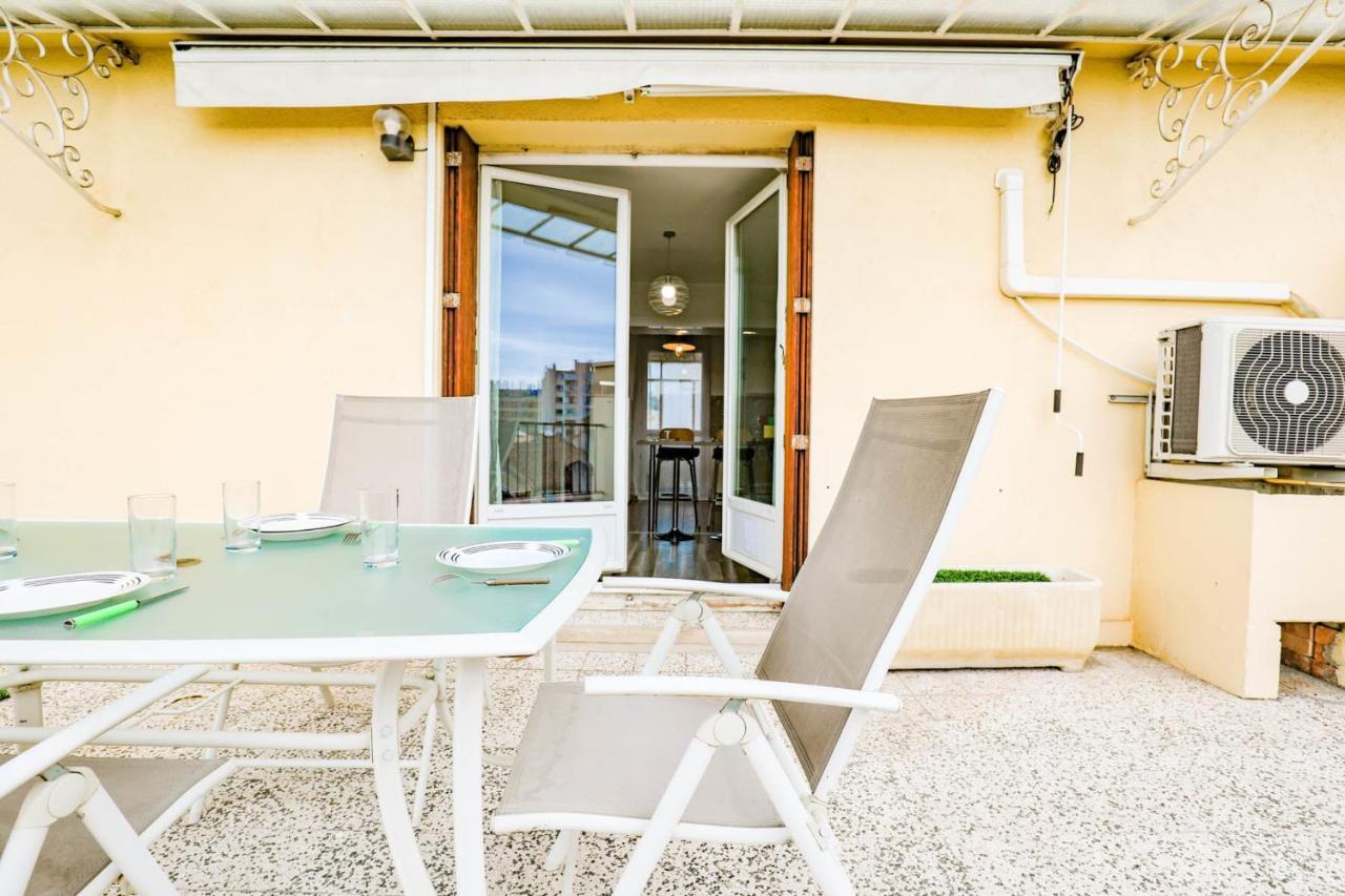 Apartament Terrasse Proche Belle De Mai Et Gare Saint-Charles Marsylia Zewnętrze zdjęcie
